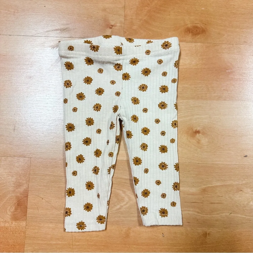 DreamGro 3-Piece Boho Floral Outfit & Plush Baby Girl 0-3M